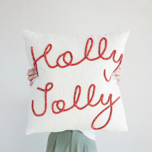 Holly Jolly Pillow, 20x20