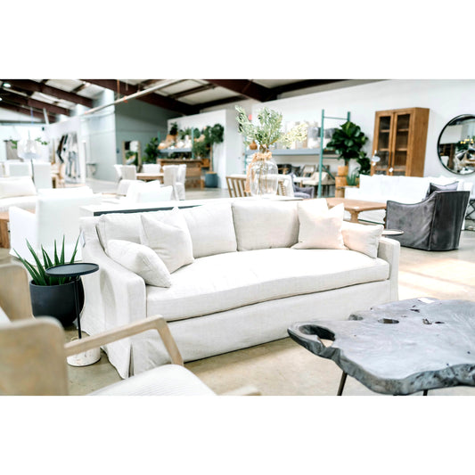 Alexis 89" Sofa, KW Linen