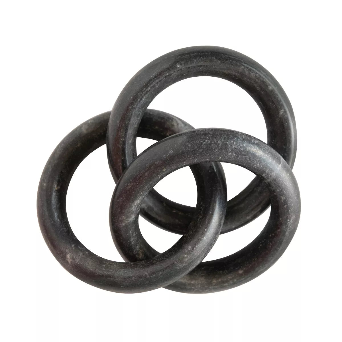 Marble Circle Chain, Black