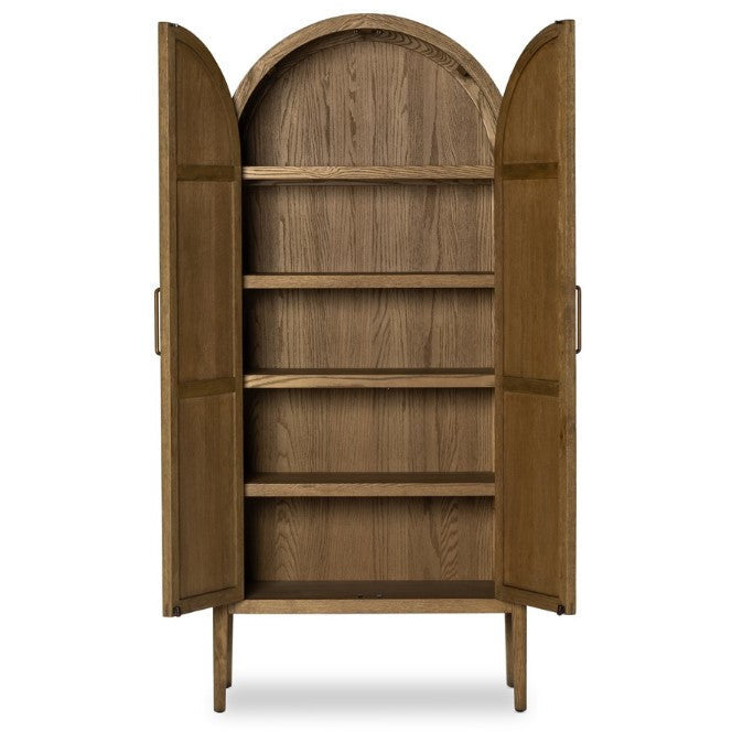Toll Panel Cabinet, Oak