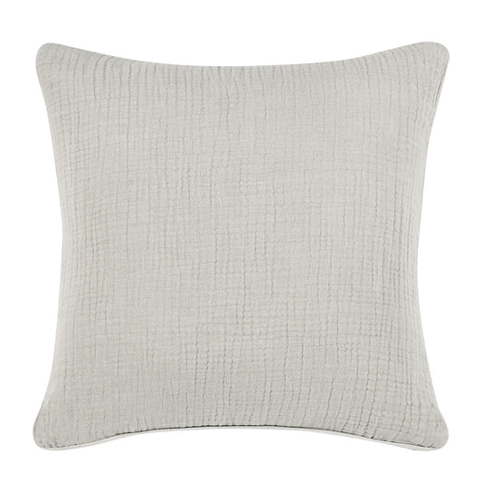 Card Euro Sham, Gray