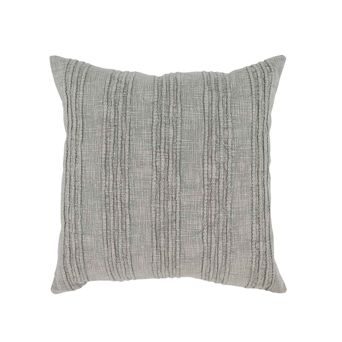 Grati 22x22 Pillow, Gray