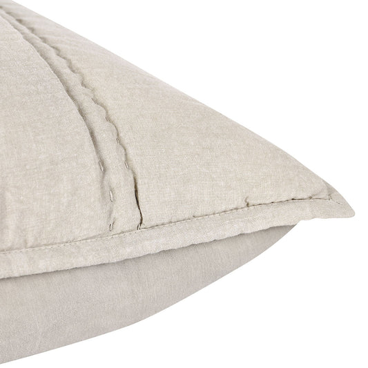 Row Euro Sham, Taupe