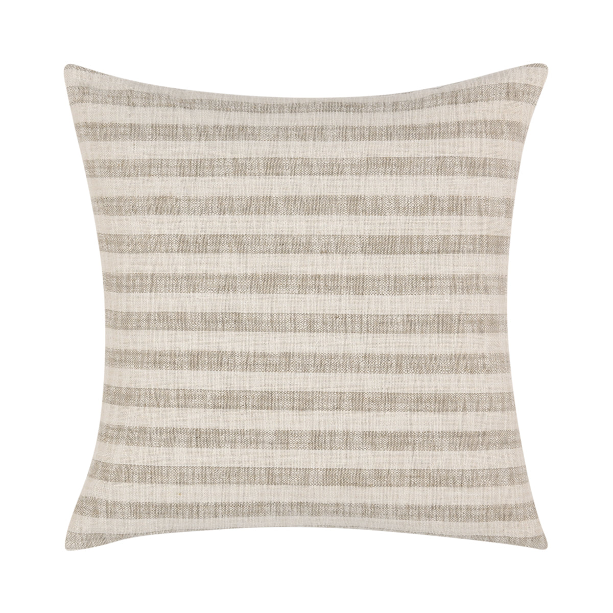Lin 24x24 Pillow, Natural/ Ivory