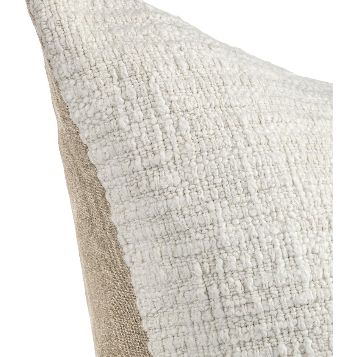 Fabl 22x22 Pillow, Ivory