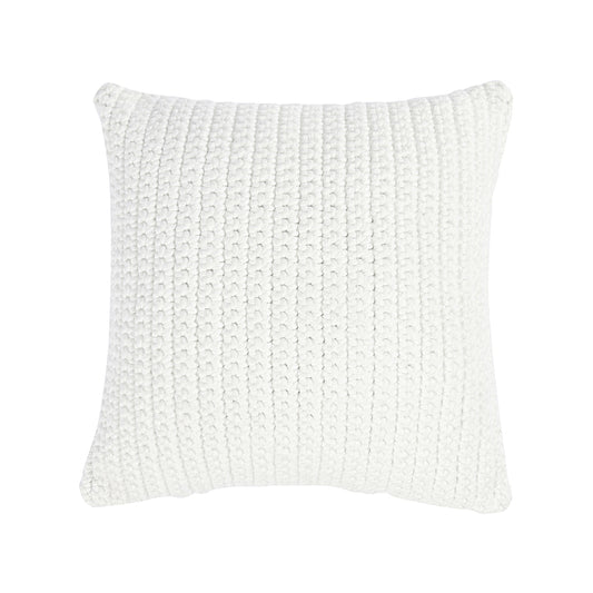 Pris 22x22 Pillow, White