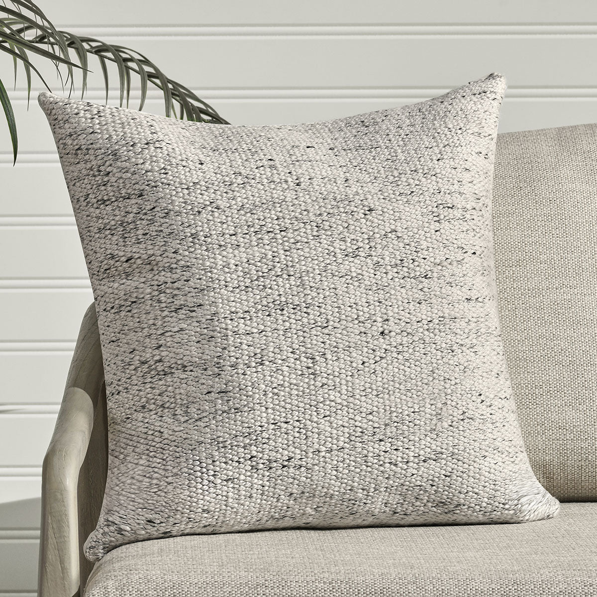 Stell 26x26 Pillow, Ivory