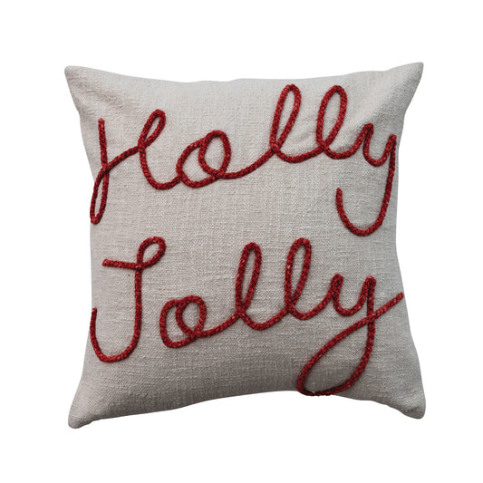 Holly Jolly Pillow, 20x20