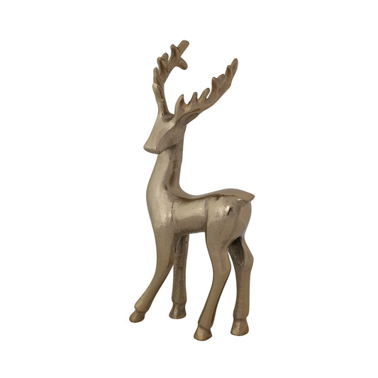 9" Gold Deer