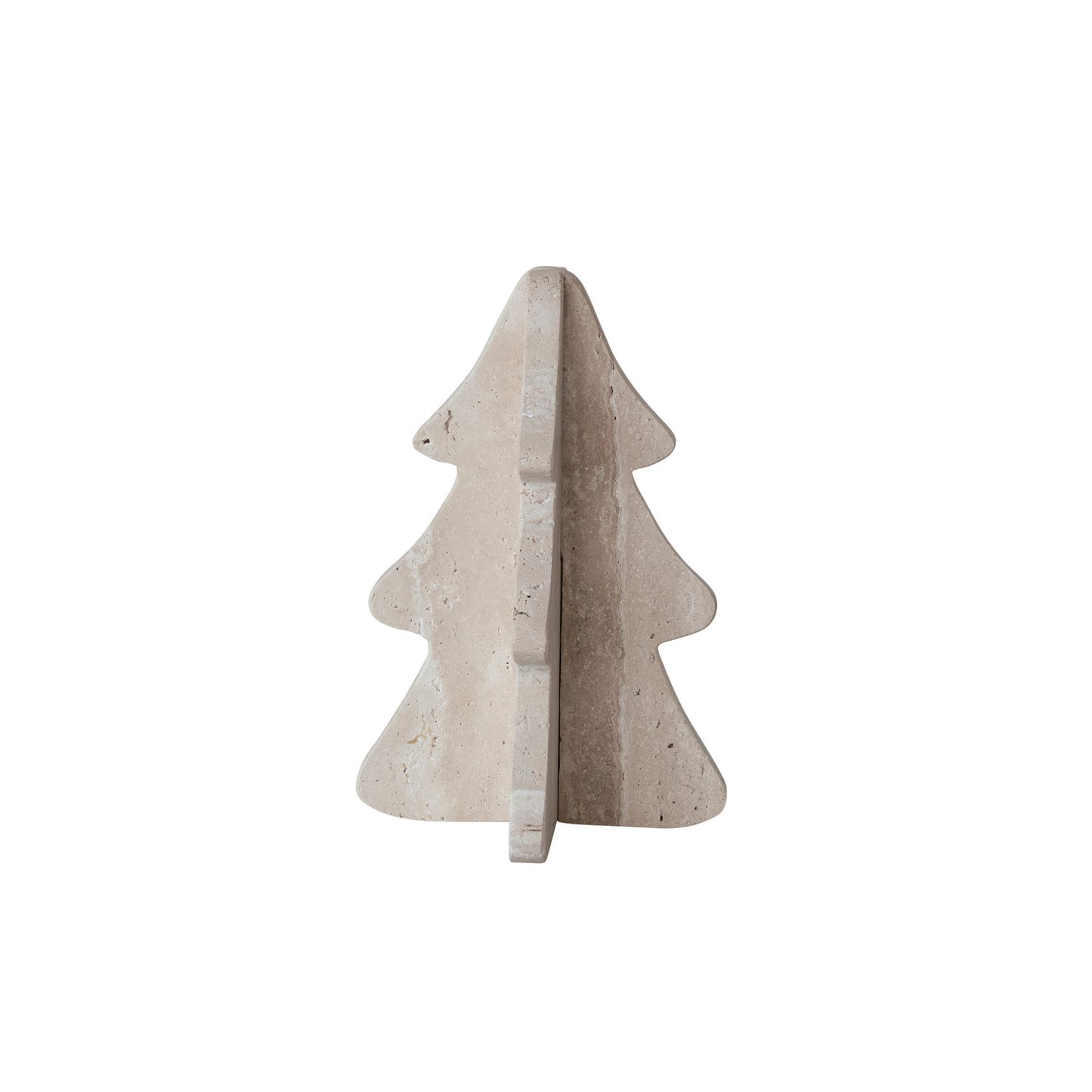9" Interlocking Travertine Tree