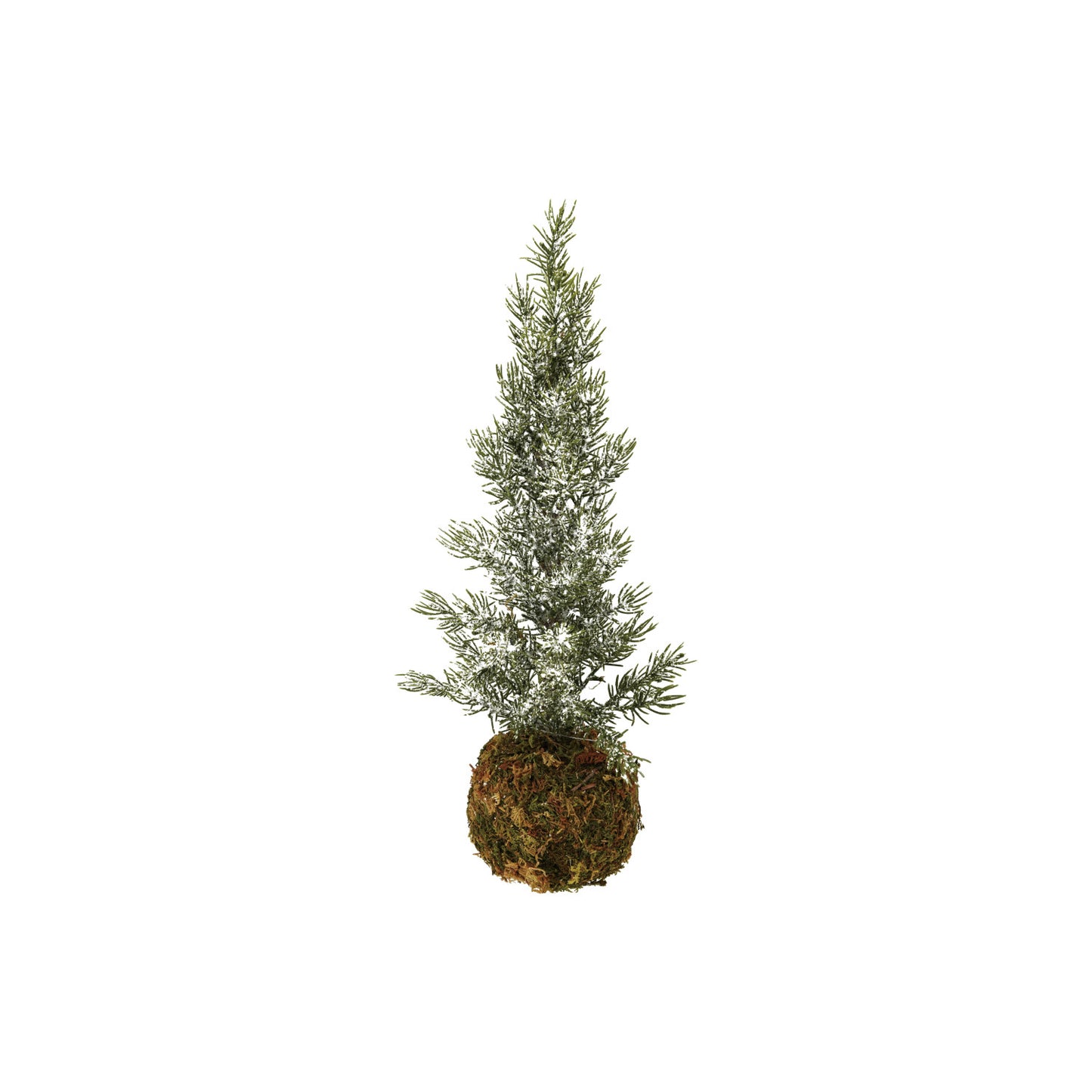 15" Faux Fir Tree with Moss Base