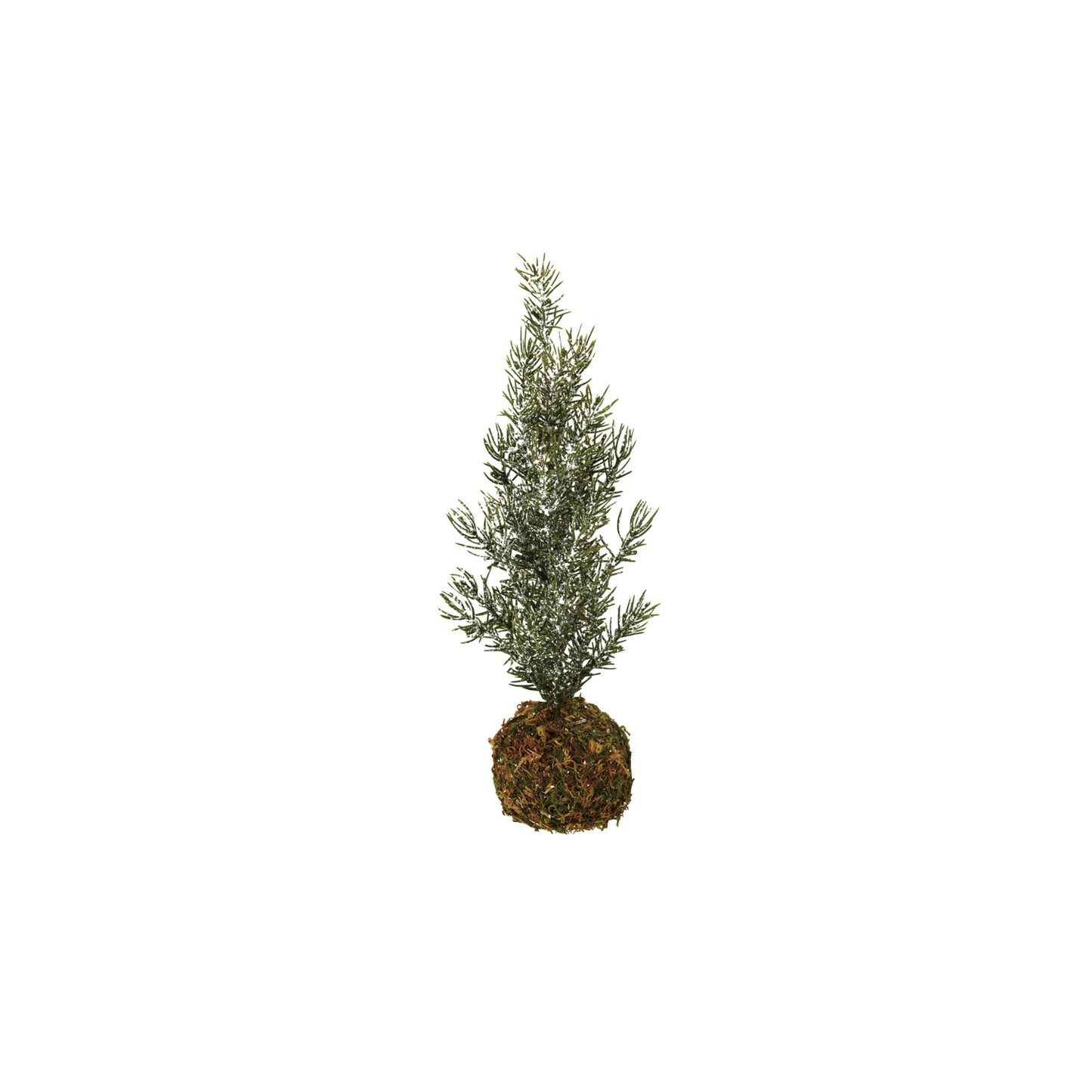 12" Faux Fir Tree with Moss Base