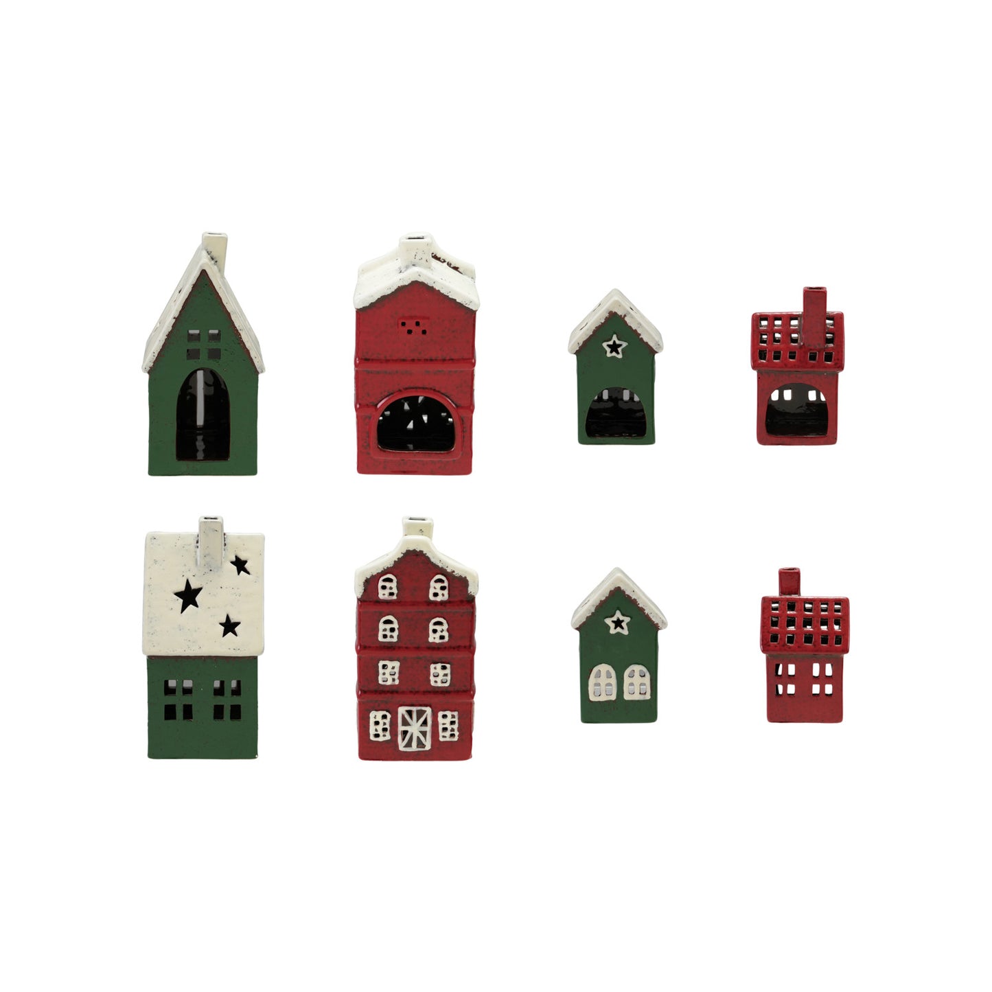 Ceramic House Tealight Holder