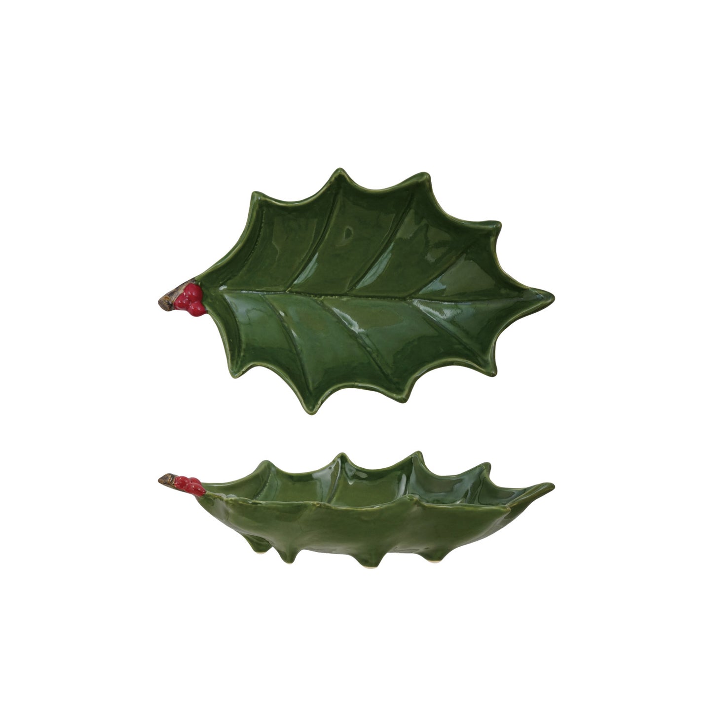 Holly Leaf Tray