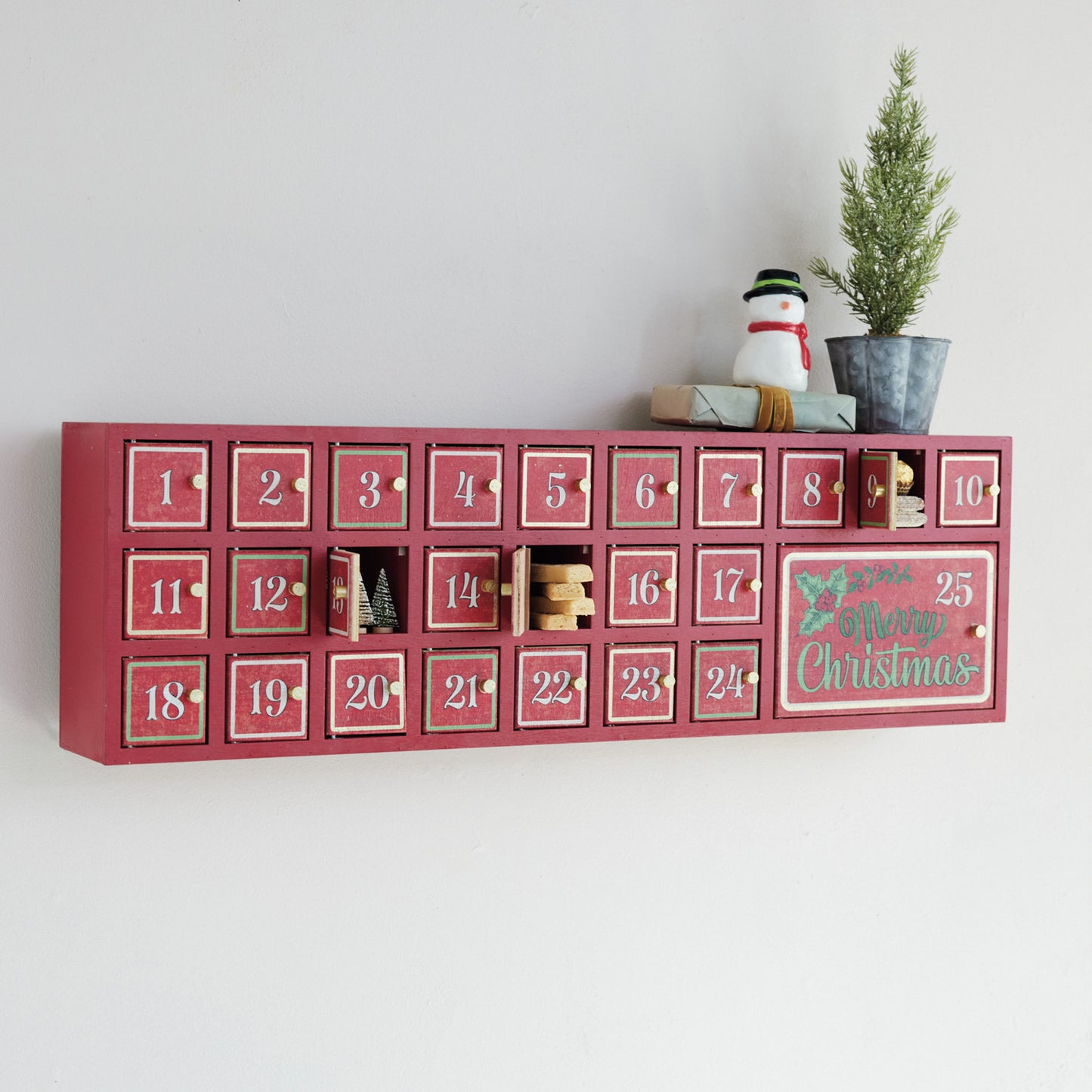 Christmas Calendar with Doors