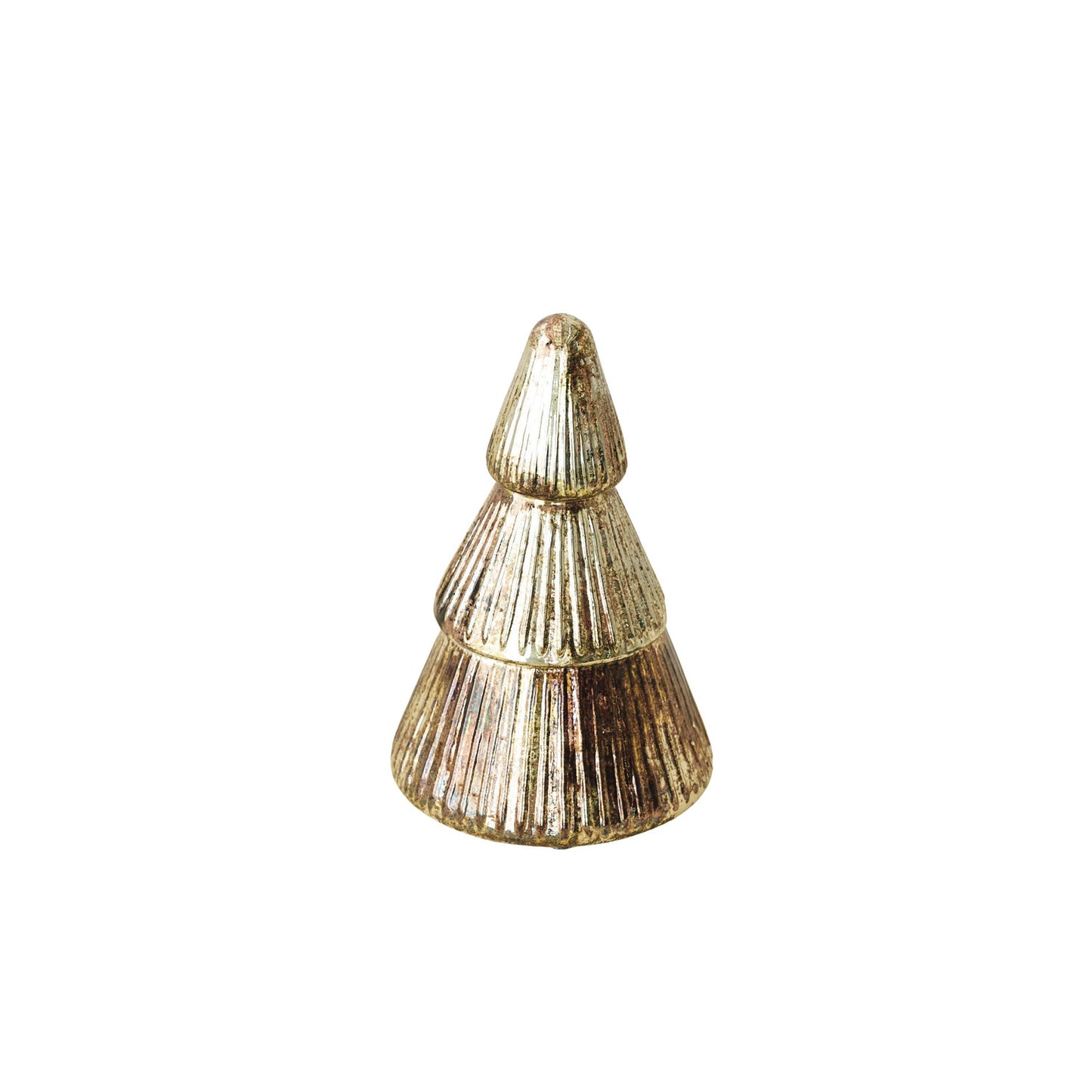 9.5 oz. Frosted Glass Tree Candle